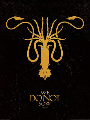 Pyramid Game of Thrones Greyjoy Kunstdruck 60x80cm | Yourdecoration.de