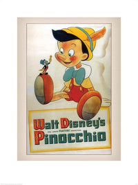 Pyramid Pinocchio Conscience Kunstdruck 60x80cm | Yourdecoration.de
