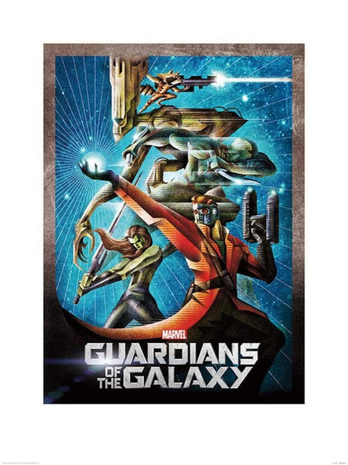 Pyramid Guardians of The Galaxy Orb Kunstdruck 60x80cm | Yourdecoration.de