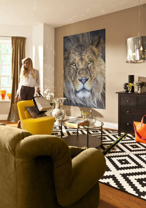 Komar Lion Fototapete 127x184cm | Yourdecoration.de
