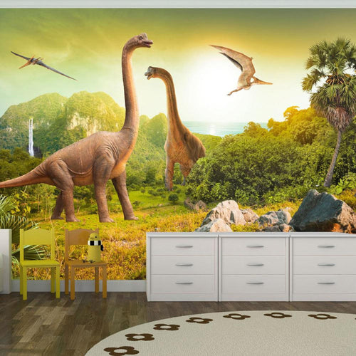 Artgeist Dinosaurs Vlies Fototapete Interieur | Yourdecoration.de