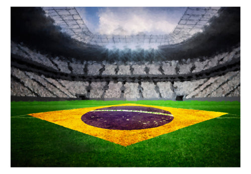 Fototapete - Brazilian Stadium - Vliestapete