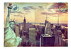 Fototapete - Postcard From New York - Vliestapete