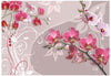 Fototapete - Flight of Pink Orchids - Vliestapete