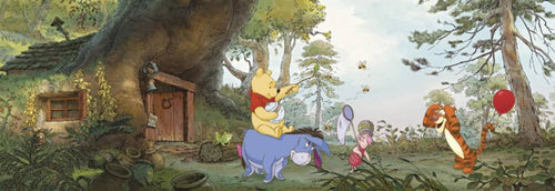 Top-Verkaufsergebnis Fototapete Winnie the Pooh\'s House 368x127cm
