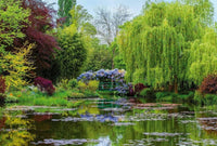 Wizard+Genius Monets Garden in France Vlies Fototapete 384x260cm 8 bahnen | Yourdecoration.de