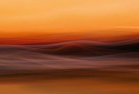 Wizard+Genius Orange Fog Vlies Fototapete 384x260cm 8 bahnen | Yourdecoration.de