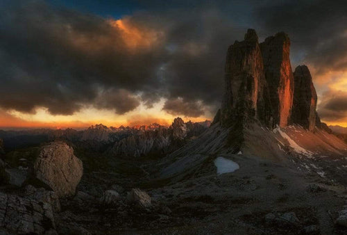 Wizard+Genius Dolomites Italy Vlies Fototapete 384x260cm 8 bahnen | Yourdecoration.de