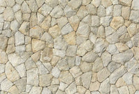Wizard+Genius Natural Stone Wall II Vlies Fototapete 384x260cm 8 bahnen | Yourdecoration.de
