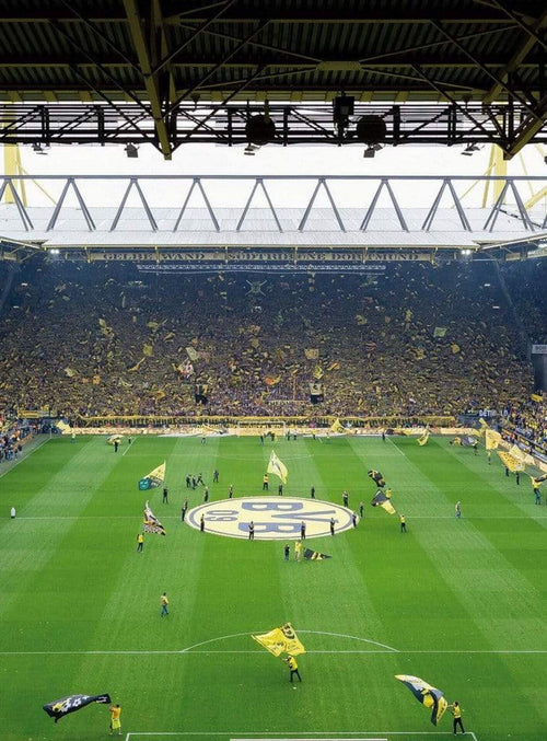 Wizard+Genius BVB Fan Choreo Vlies Fototapete 192x260cm 4 bahnen | Yourdecoration.de