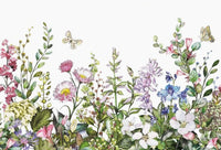 Wizard+Genius Summer Flowers Vlies Fototapete 384x260cm 8 bahnen | Yourdecoration.de