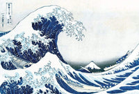 Wizard+Genius Hokusai The Great Wave Vlies Fototapete 384x260cm 8 bahnen | Yourdecoration.de