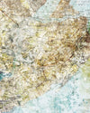 Komar Mix Map Vlies Fototapete 200x250cm 2 bahnen | Yourdecoration.de