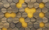 Komar Woodcomb Olive Vlies Fototapete 400x250cm 4 bahnen | Yourdecoration.de