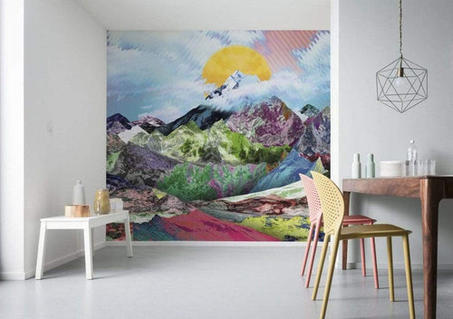 Komar Mountain Top Vlies Fototapete 300x250cm 3 bahnen Sfeer | Yourdecoration.de