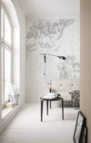 Komar Baroque Grey Vlies Fototapete 200x250cm 2 bahnen Sfeer | Yourdecoration.de