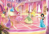 Komar Disney Princess Glitzerparty Fototapete 368x254cm 8 delig | Yourdecoration.de