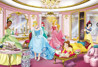 Komar Disney Princess Mirror Fototapete 368x254cm 8 delig | Yourdecoration.de