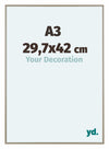 Austin Aluminium Bilderrahmen 29 7x42cm A3 Champagner Vorne Messe | Yourdecoration.at