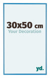 Austin Aluminium Bilderrahmen 30x50cm Stahl Blau Vorne Messe | Yourdecoration.at