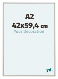 Austin Aluminium Bilderrahmen 42x59 4cm A2 Champagner Vorne Messe | Yourdecoration.at