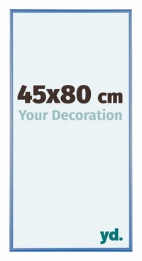 Austin Aluminium Bilderrahmen 45x80cm Stahl Blau Vorne Messe | Yourdecoration.at