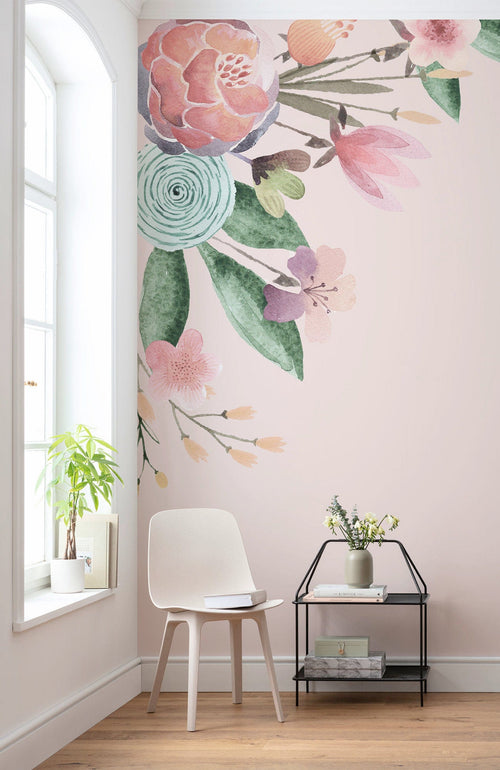 Komar Fleur Bisou Vlies Fototapete 200x250cm 4 bahnen interieur | Yourdecoration.at