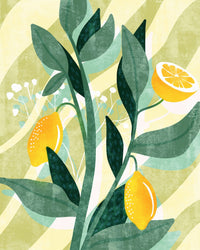 Komar Lemon Fresh Vlies Fototapete 200x250cm 4 bahnen | Yourdecoration.at