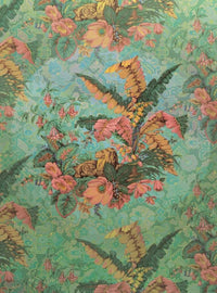 Komar Orient Rose Vlies Fototapete 200x270cm 4 bahnen | Yourdecoration.de