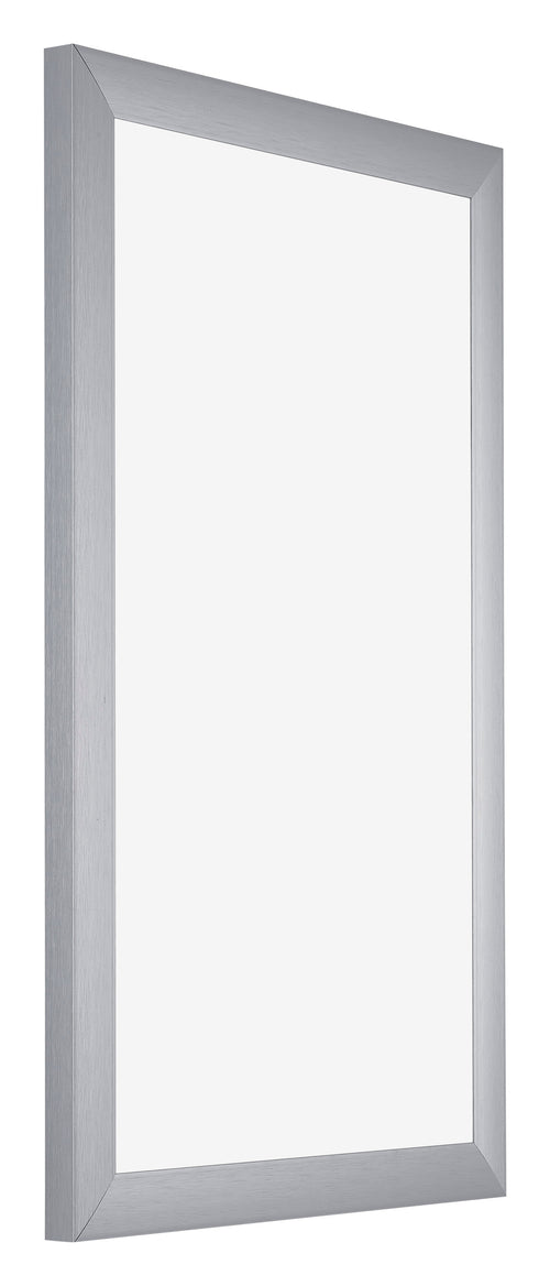 Tucson Aluminium Bilderrahmen 30x50cm Silber Gebürstet Vorne Schrag | Yourdecoration.at