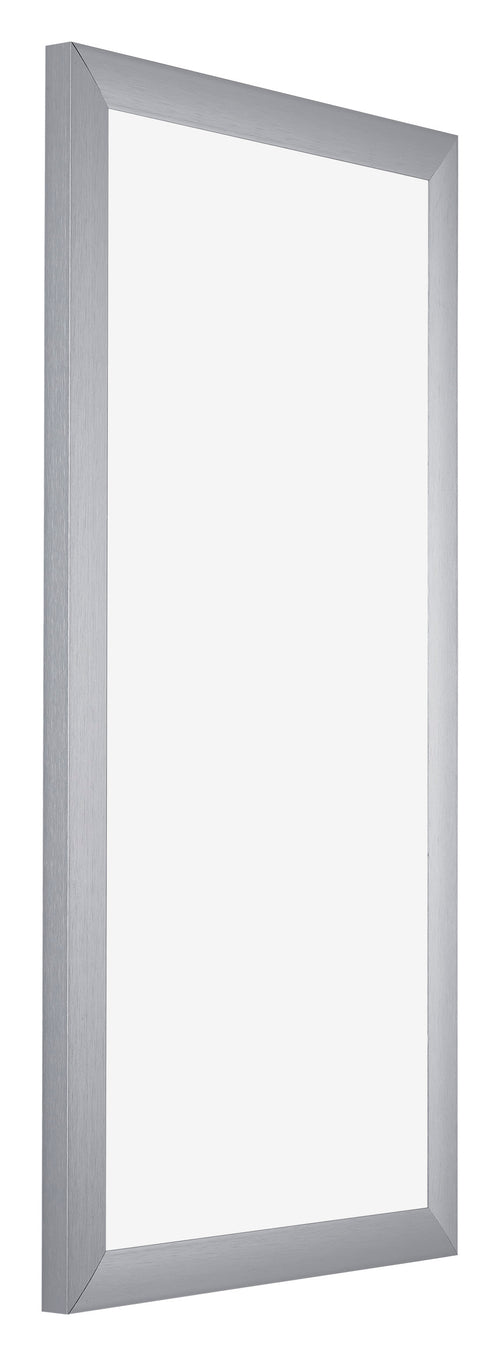 Tucson Aluminium Bilderrahmen 30x60cm Silber Gebürstet Vorne Schrag | Yourdecoration.at