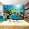 Artgeist Underwater Land Vlies Fototapete Interieur | Yourdecoration.de