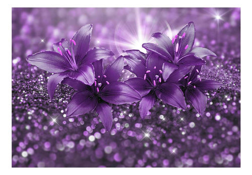 Artgeist Masterpiece of Purple Vlies Fototapete | Yourdecoration.de