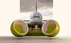 Dimex Airbus Fototapete 225x250cm 3 Bahnen Sfeer | Yourdecoration.nl