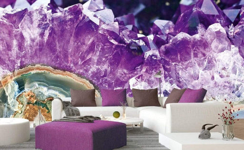 Dimex Amethyst Fototapete 375x250cm 5 Bahnen Sfeer | Yourdecoration.nl