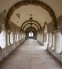 Dimex Ancient Corridor Fototapete 225x250cm 3 Bahnen | Yourdecoration.de