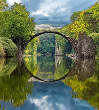 Dimex Arch Bridge Fototapete 225x250cm 3 Bahnen | Yourdecoration.de