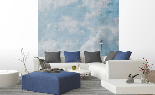 Dimex Blue Clouds Abstract Fototapete 225x250cm 3 bahnen interieur | Yourdecoration.de