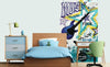 Dimex Blue Guitar Fototapete 150x250cm 2 Bahnen Sfeer | Yourdecoration.nl