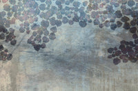 Dimex Blue Leaves Abstract Fototapete 375x250cm 5 bahnen | Yourdecoration.de