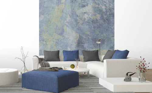 Dimex Blue Painting Abstract Fototapete 225x250cm 3 bahnen interieur | Yourdecoration.de