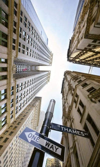 Dimex Broadway Skyscrapers Fototapete 150x250cm 2 Bahnen | Yourdecoration.de