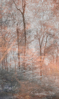 Dimex Colorful Forest Abstract Fototapete 150x250cm 2 bahnen | Yourdecoration.de