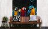 Dimex Colourful Macaw Fototapete 225x250cm 3 Bahnen Sfeer | Yourdecoration.nl