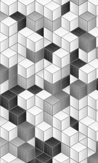 Dimex Cube Blocks Fototapete 150x250cm 2 Bahnen | Yourdecoration.de