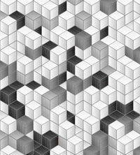 Dimex Cube Blocks Fototapete 225x250cm 3 Bahnen | Yourdecoration.de