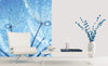 Dimex Dandelion Water Drops Fototapete 225x250cm 3 Bahnen Sfeer | Yourdecoration.nl