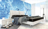 Dimex Dandelion Water Drops Fototapete 375x250cm 5 Bahnen Sfeer | Yourdecoration.nl