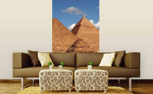 Dimex Egypt Pyramid Fototapete 150x250cm 2 Bahnen Sfeer | Yourdecoration.nl