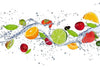 Dimex Fruits in Water Fototapete 375x250cm 5 Bahnen | Yourdecoration.de